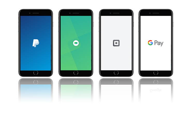 10. PayPal, Stripe, Square and Google Pay are examples of Servicers. Data available on request.