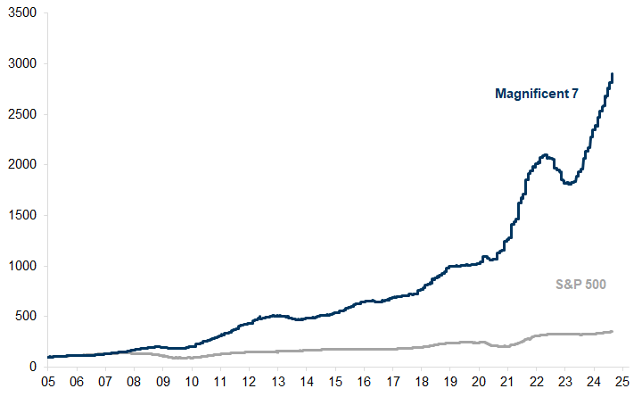 14. This increased concentration has reflected extraordinary profit growth rather than speculative exuberance. Data available on request.